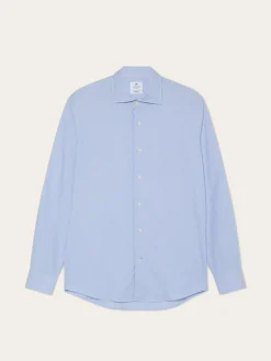 Best Slim Fit Striped Formal Shirt With Newport Collar Camisas Clássicas