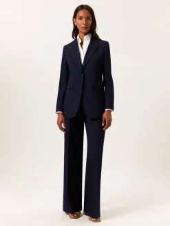 Outlet Slim Fit Suit in High-performance Wool MULHER Fatos