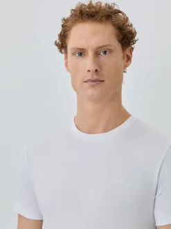 Online Slim Fit T-shirt With Round Neck In 100% Cotton T-Shirts