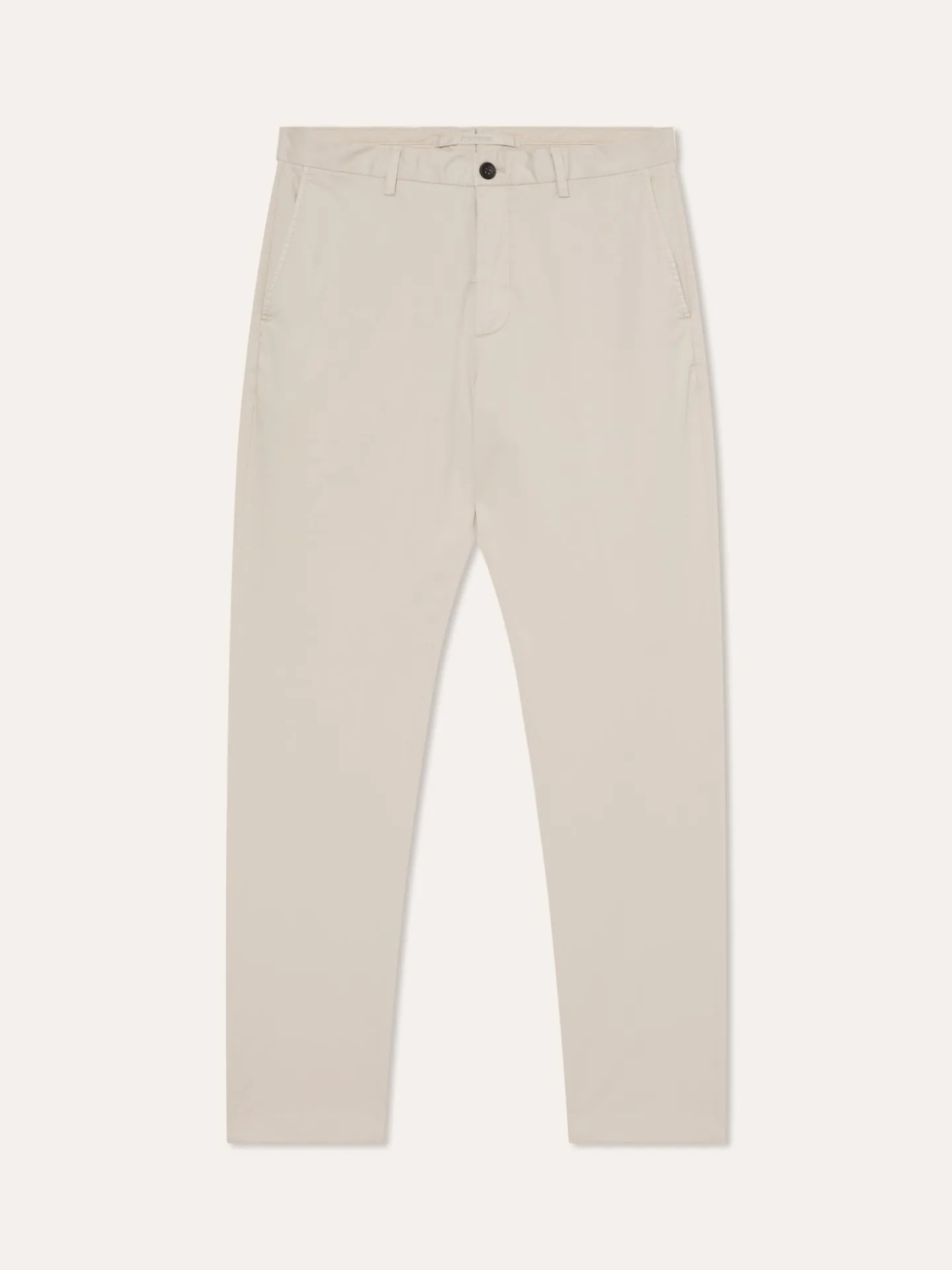 New Slim fit Twill Garment Dye Casual Trousers Calças Casuais