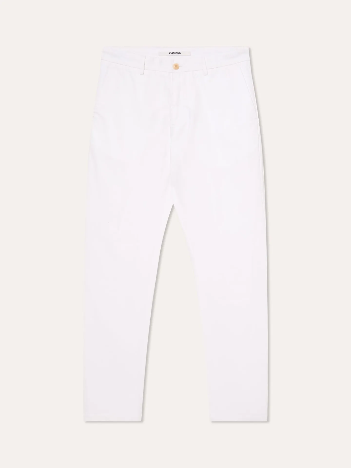 New Slim fit Twill Garment Dye Casual Trousers Calças Casuais