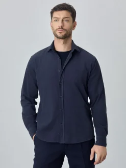 Discount Soft Needledcord Garment dye shirt Camisas Casuais