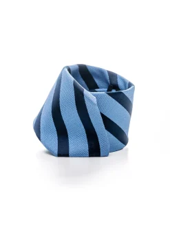 Best Striped Pattern 100% Silk Tie 7,5cm Gravatas