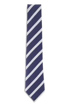 Sale Striped Pattern Tie 100% Silk 8cm Gravatas