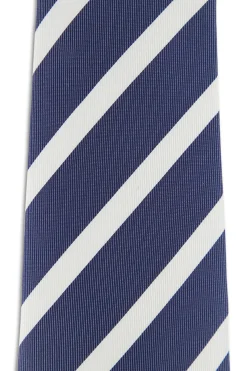 Sale Striped Pattern Tie 100% Silk 8cm Gravatas