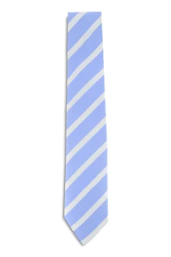 Sale Striped Pattern Tie 100% Silk 8cm Gravatas