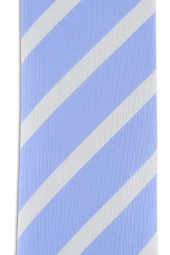Sale Striped Pattern Tie 100% Silk 8cm Gravatas