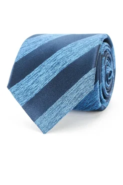 Discount Striped Pattern Tie 100% Silk 8cm Gravatas