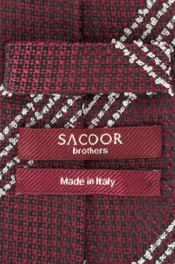 Best Striped Pattern Tie 100% Silk 8cm Gravatas