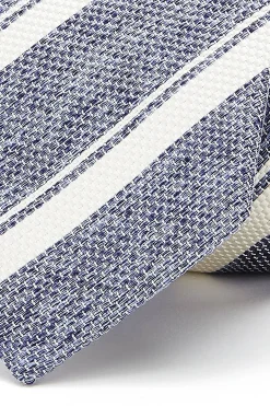 Clearance Striped Pattern Tie 100% Silk 7cm Gravatas