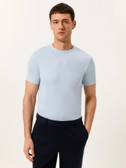 Clearance T-shirt with Logo Embroidered in 100% Organic Cotton T-Shirts|T-Shirts