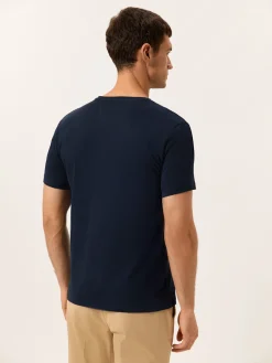 New T-shirt with Logo Embroidered in 100% Organic Cotton T-Shirts|T-Shirts