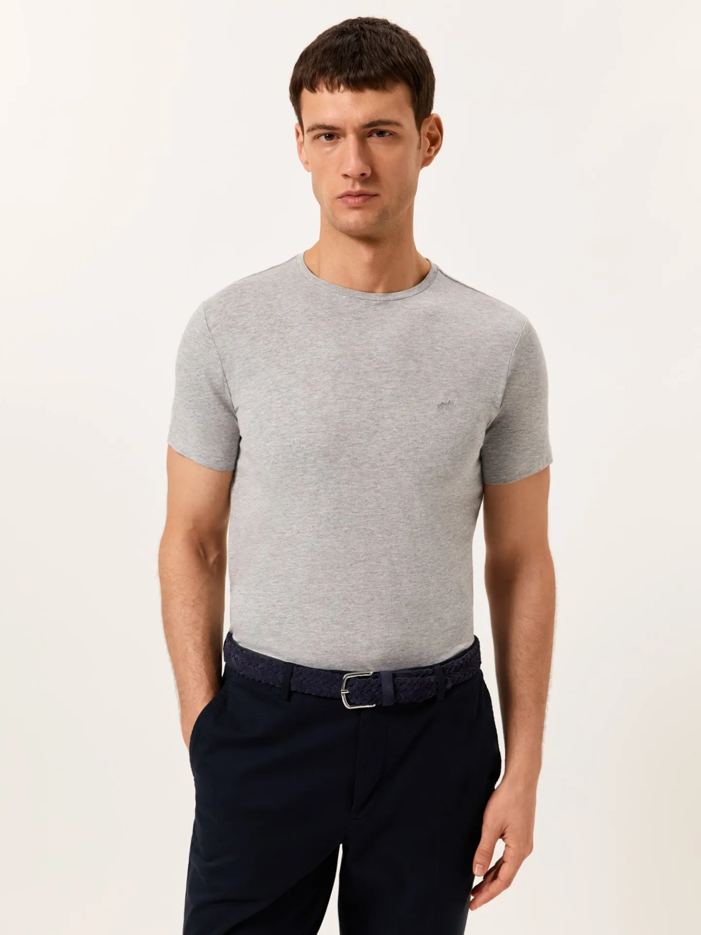 Sale T-shirt with Logo Embroidered in 100% Organic Cotton T-Shirts|T-Shirts