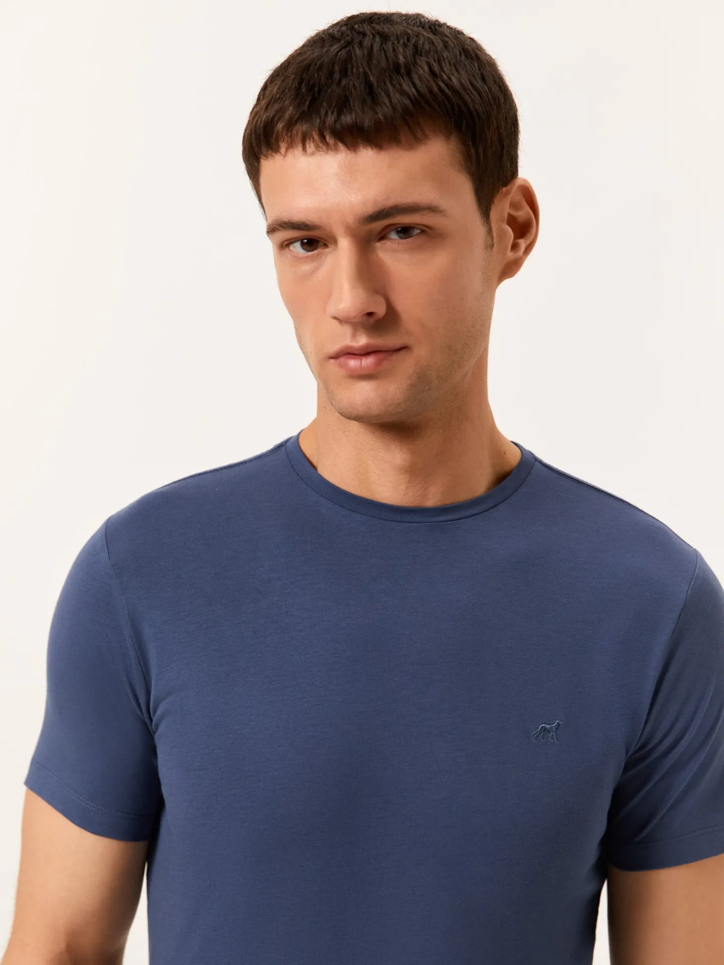 Hot T-shirt with Logo Embroidered in 100% Organic Cotton T-Shirts|T-Shirts