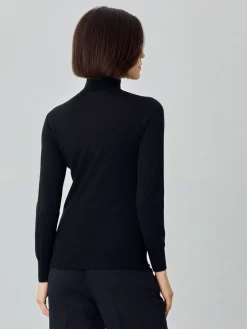 Online Turtle Neck Merino Wool Sweater MULHER Camisolas