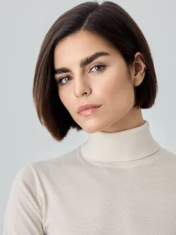 Online Turtle Neck Merino Wool Sweater MULHER Camisolas